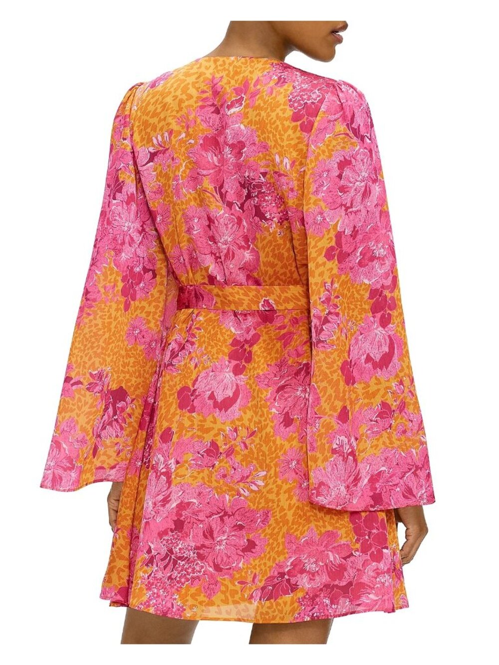 Ted Baker London Metropolis Floral Belted Mini Dress Size 2 (6 US) New With Tag - Picture 2 of 7